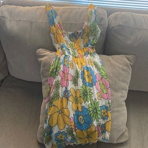 Summer Beach Floral Dress